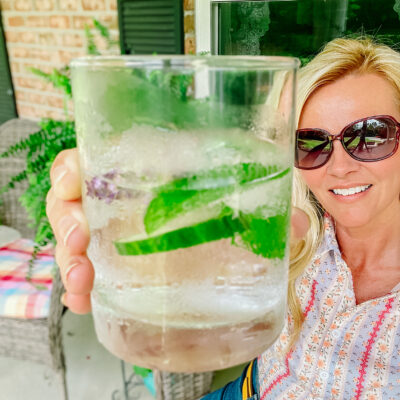 Want a Cooling Summer Drink? Try Herb & Cucumber Water